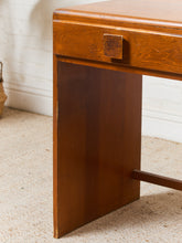 Load image into Gallery viewer, 1940's Art Deco Solid Maple Desk
