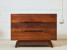 Load image into Gallery viewer, MCM Solid Walnut Ace Hi Dresser

