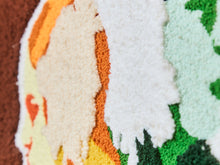 Load image into Gallery viewer, 1970's Tufted Fiber Art Portrait

