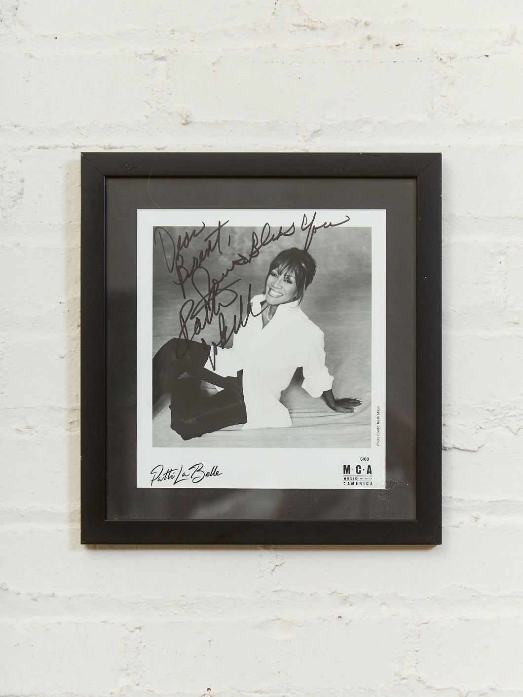 Patti La belle Autographed Photo