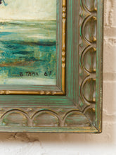 Load image into Gallery viewer, Mid-century, Modern Extraordinary Sailboat Painting
