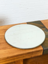 Load image into Gallery viewer, Round Scalloped Edge Art Deco Mirror
