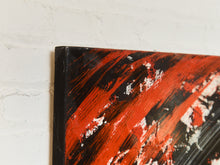 Load image into Gallery viewer, Red Geometric Acrylic Abstract Mandala Museum Painting in Red by Gerald Campbell
