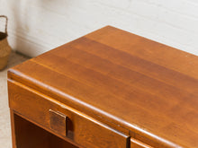 Load image into Gallery viewer, 1940's Art Deco Solid Maple Desk

