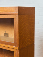 Load image into Gallery viewer, Barrister Oak Antique Lawyers Book Shelf by Globe-Wernicke
