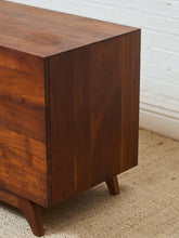 Load image into Gallery viewer, MCM Solid Walnut Ace Hi Dresser
