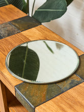 Load image into Gallery viewer, Round Scalloped Edge Art Deco Mirror
