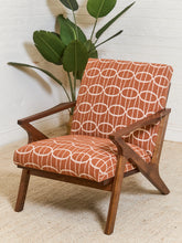 Load image into Gallery viewer, Zayden Lounge Chair in Anya Adobe
