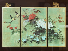 Load image into Gallery viewer, Vintage Asian Floral art
