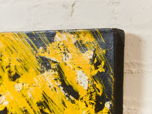 Load image into Gallery viewer, Geometric Acrylic Abstract Mandala museum Painting in Yellow by Gerald Campbell
