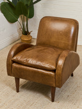 Load image into Gallery viewer, Roland Chair in Echo Umber Leather
