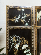 Load image into Gallery viewer, Mother of Pearl Exquisite Asian Room Divider
