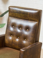 Load image into Gallery viewer, Brown 1970's Office Executive Chair
