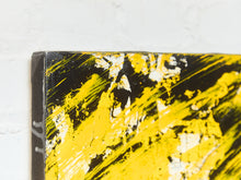 Load image into Gallery viewer, Geometric Acrylic Abstract Mandala museum Painting in Yellow by Gerald Campbell
