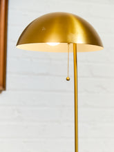 Load image into Gallery viewer, Gold Lamp with Rope Bottom Floor Lamp
