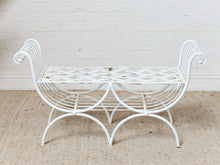 Load image into Gallery viewer, Outdoor Metal Bench As Found
