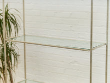 Load image into Gallery viewer, Hollywood Regency Gold Etagere Shelf
