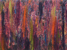 Load image into Gallery viewer, Nocturne in Ember and Plum Painting
