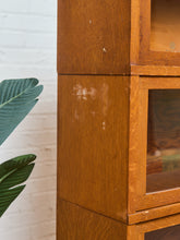 Load image into Gallery viewer, Barrister Oak Antique Lawyers Book Shelf by Globe-Wernicke
