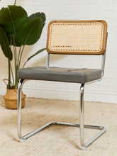 Load image into Gallery viewer, Grey Seat Rattan Chair
