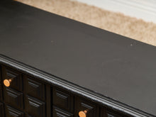 Load image into Gallery viewer, Black and Gold Brutalist Dresser
