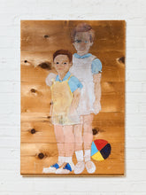 Load image into Gallery viewer, Hand Painted Vintage Art 1950’s on Wood Boards

