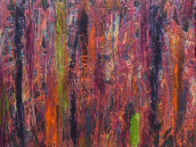 Load image into Gallery viewer, Nocturne in Ember and Plum Painting

