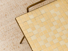 Load image into Gallery viewer, Tile Top 1960s 2 Tier Side Table
