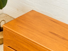 Load image into Gallery viewer, Teak Danish Modern 6 Drawer Dresser
