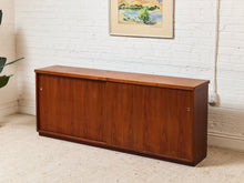 Load image into Gallery viewer, Walnut 1960s Credenza Sideboard
