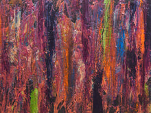 Load image into Gallery viewer, Nocturne in Ember and Plum Painting
