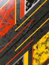 Load image into Gallery viewer, Red and Yellow museum Painting by Gerald Campbell
