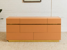 Load image into Gallery viewer, Post Modern Creamy Coral Dresser
