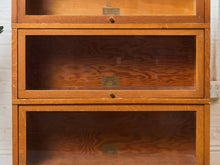 Load image into Gallery viewer, Barrister Oak Antique Lawyers Book Shelf by Globe-Wernicke
