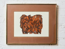 Load image into Gallery viewer, Mid Century Abstract Lithograph by Anita Klebanoff
