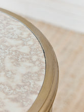 Load image into Gallery viewer, Mirrored Neoclassical Side Table
