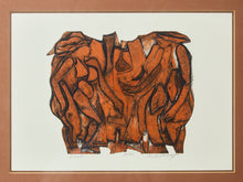 Load image into Gallery viewer, Mid Century Abstract Lithograph by Anita Klebanoff
