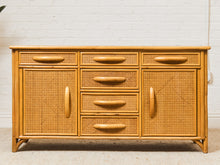 Load image into Gallery viewer, Bamboo Vintage Credenza

