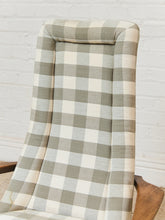 Load image into Gallery viewer, Gingham Danish Modern Armchair
