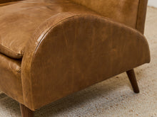 Load image into Gallery viewer, Roland Chair in Echo Umber Leather
