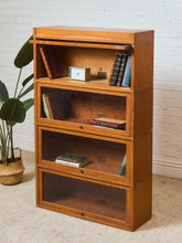 Load image into Gallery viewer, Barrister Oak Antique Lawyers Book Shelf by Globe-Wernicke
