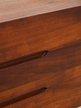 Load image into Gallery viewer, MCM Solid Walnut Ace Hi Dresser

