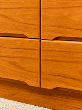 Load image into Gallery viewer, Teak Danish Modern 6 Drawer Dresser
