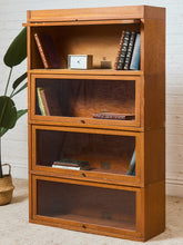 Load image into Gallery viewer, Barrister Oak Antique Lawyers Book Shelf by Globe-Wernicke
