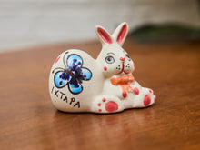 Load image into Gallery viewer, Vintage Ceramic Bunny Salt Shaker, Hand-Painted, Made in Japan
