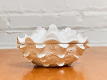 Load image into Gallery viewer, Large White Ceramic Seashell
