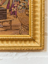 Load image into Gallery viewer, Antique Japanese Geisha Tapestry Framed
