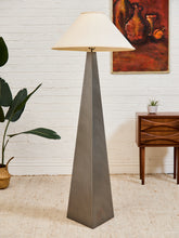 Load image into Gallery viewer, Rare Designer Stainless Steel Floor Lamp
