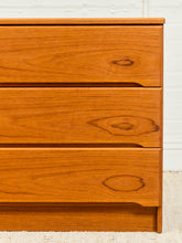Load image into Gallery viewer, Teak Danish Modern 6 Drawer Dresser
