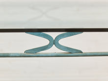 Load image into Gallery viewer, Antiqued Vintage Mid Century Patio Table
